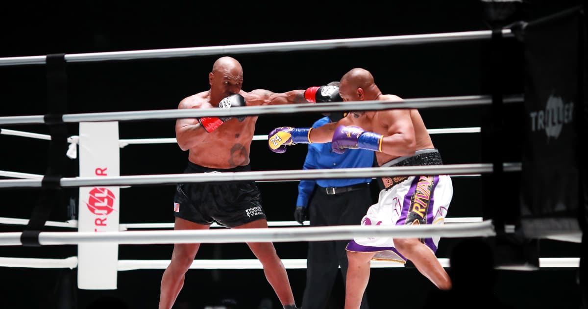 Mike Tyson vs. Roy Jones Jr. ends in a controversial draw